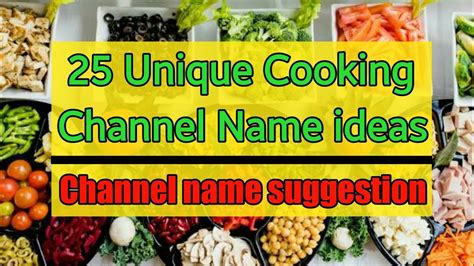 cooking chanel name|cooking youtube channel names.